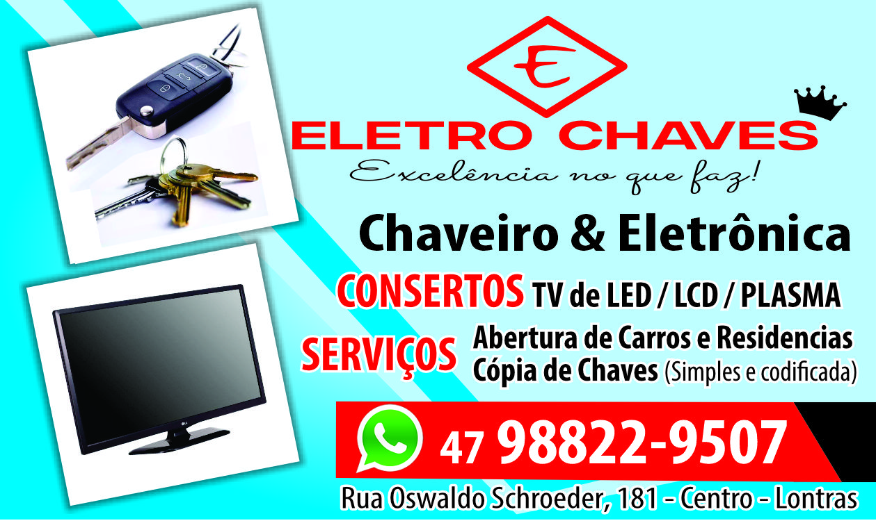 Chaveiro Eletro Chaves Schroeder